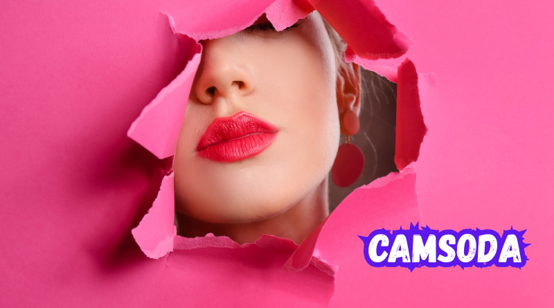 donna con scritta camsoda
